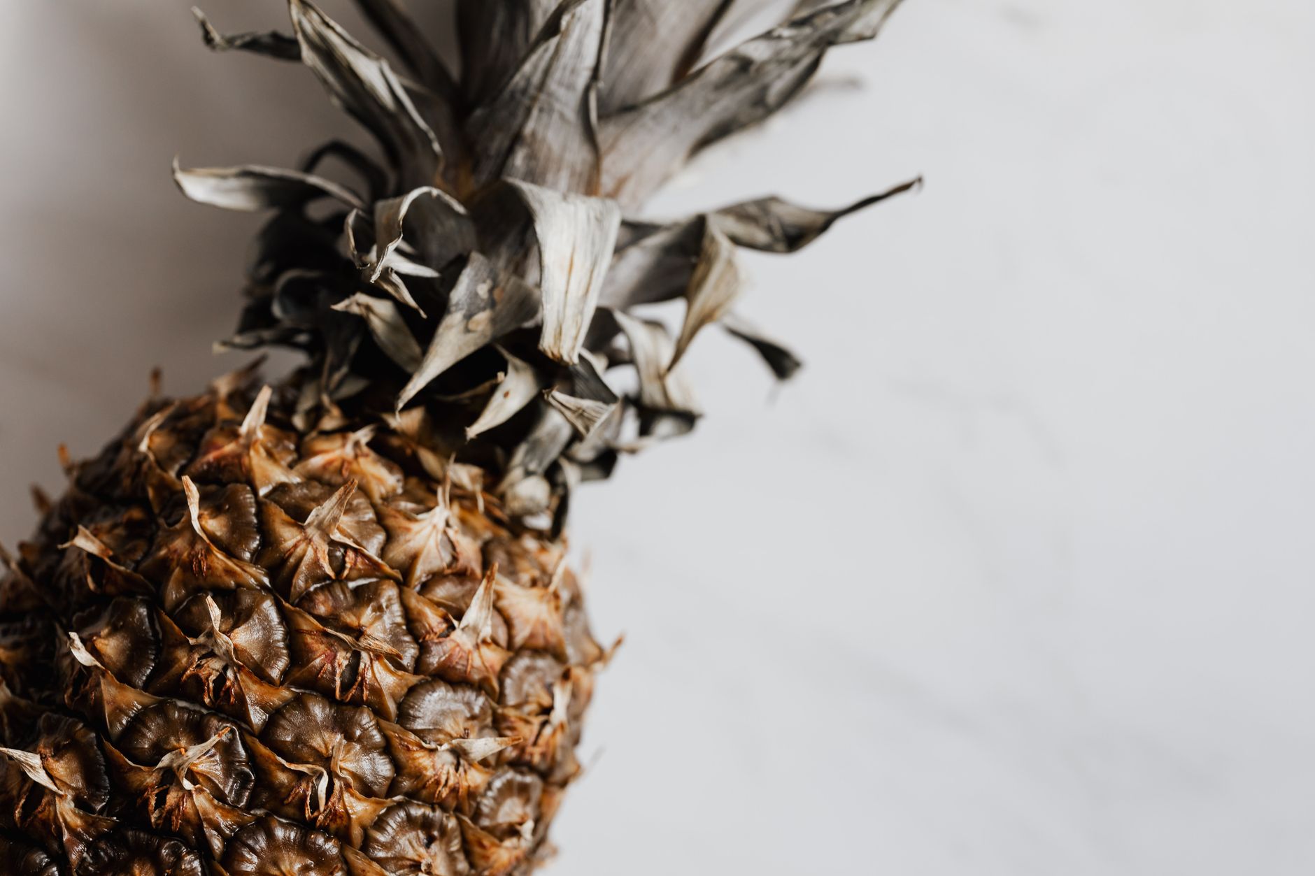 Roasted Golden Pineapple with Spiced Whipped Cream