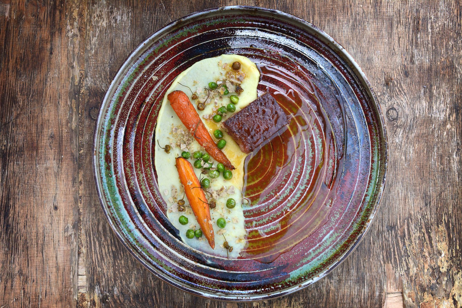 Smoked Carrots with Coffee Mole Dirt: A Bold Mexican Flavor Adventure