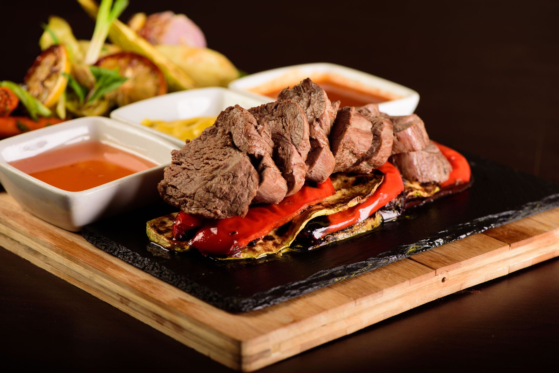 Steak with Red Wine-Shallot Sauce Recipe