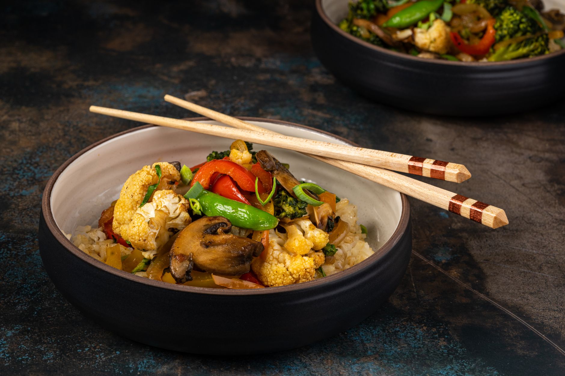 Stir-Fried Chicken with Broccoli or Cauliflower